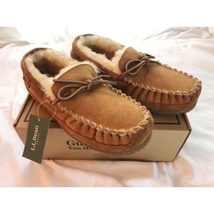 NWT LL Bean Moccasins